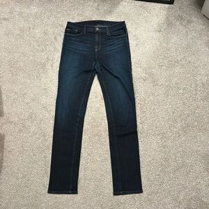J Brand Eminence mid rise skinny jeans, size 28